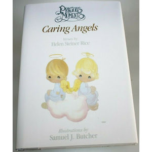 3/$15 Precious Moments Caring Angels by Helen Steiner Rice Like New